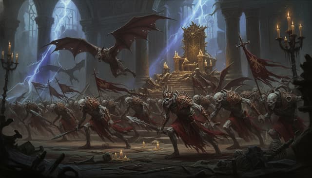 Flesh-eater Courts — Warhammer faction art