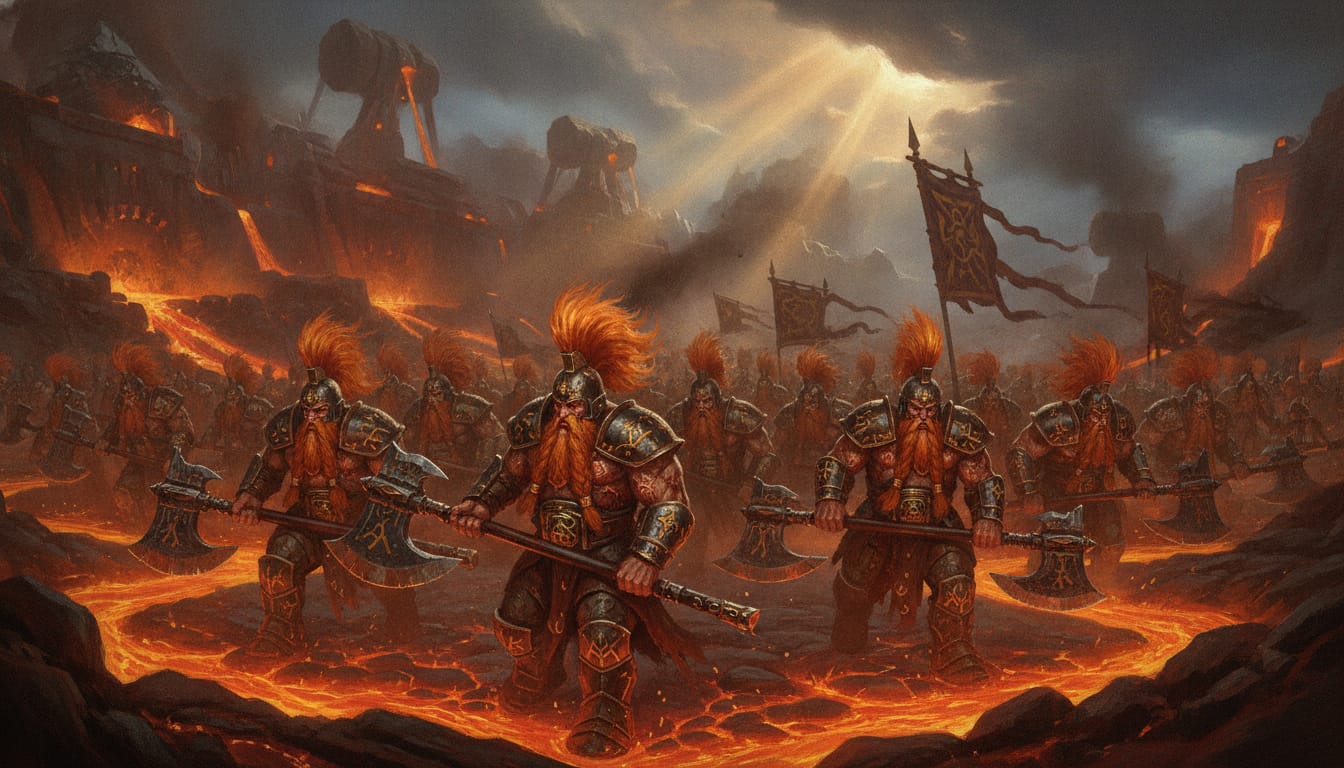 Fyreslayers — faction art