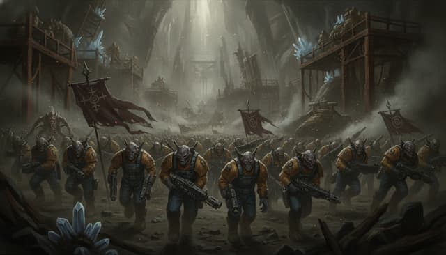 Genestealer Cults — Warhammer faction art