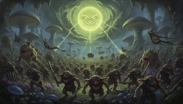 Gloomspite Gitz — Warhammer faction art