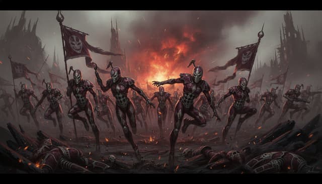 Harlequins — Warhammer faction art