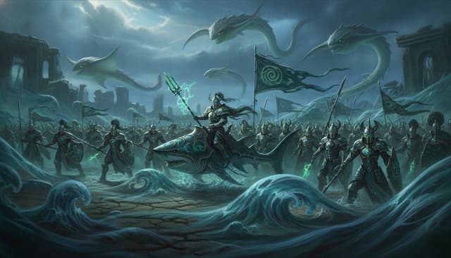 Idoneth Deepkin — Warhammer faction art