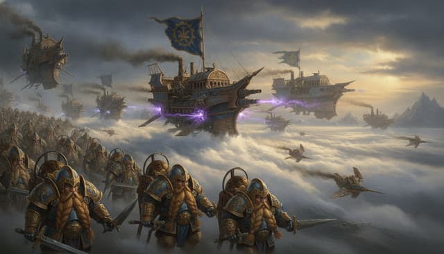 Kharadron Overlords — Warhammer faction art