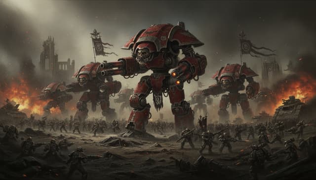 Legio Titanicus — Warhammer faction art