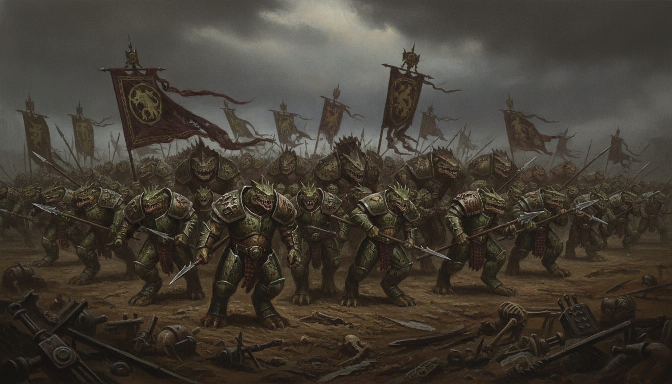 Lizardmen — faction art