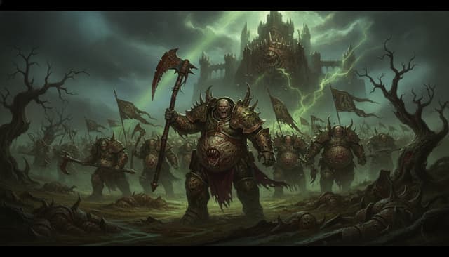 Maggotkin of Nurgle — Warhammer faction art