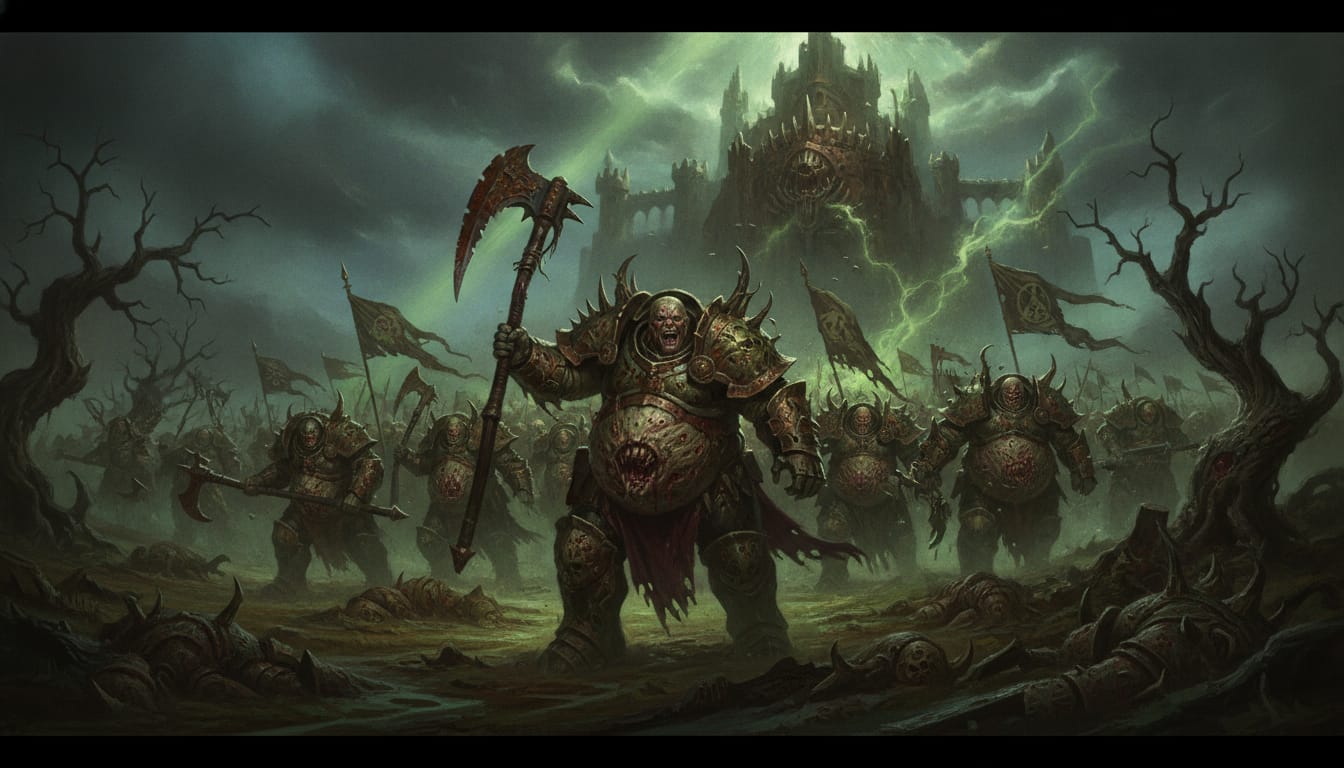 Maggotkin of Nurgle — faction art