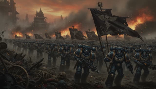 Night Lords — Warhammer faction art