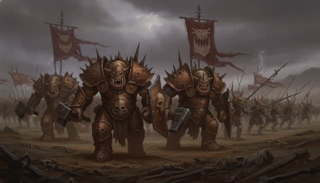 Ogre Kingdoms — Warhammer faction art