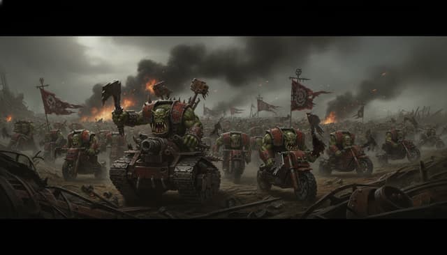 Orks — Warhammer faction art