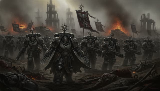 Raven Guard — Warhammer faction art
