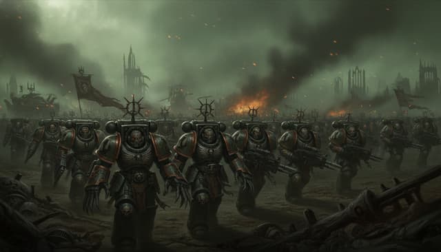 Sons of Horus — Warhammer faction art