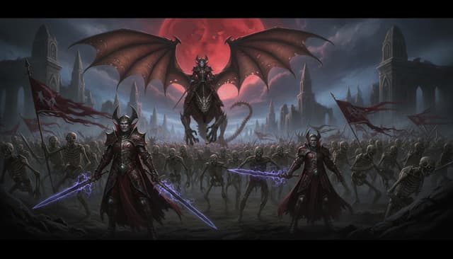 Soulblight Gravelords — Warhammer faction art