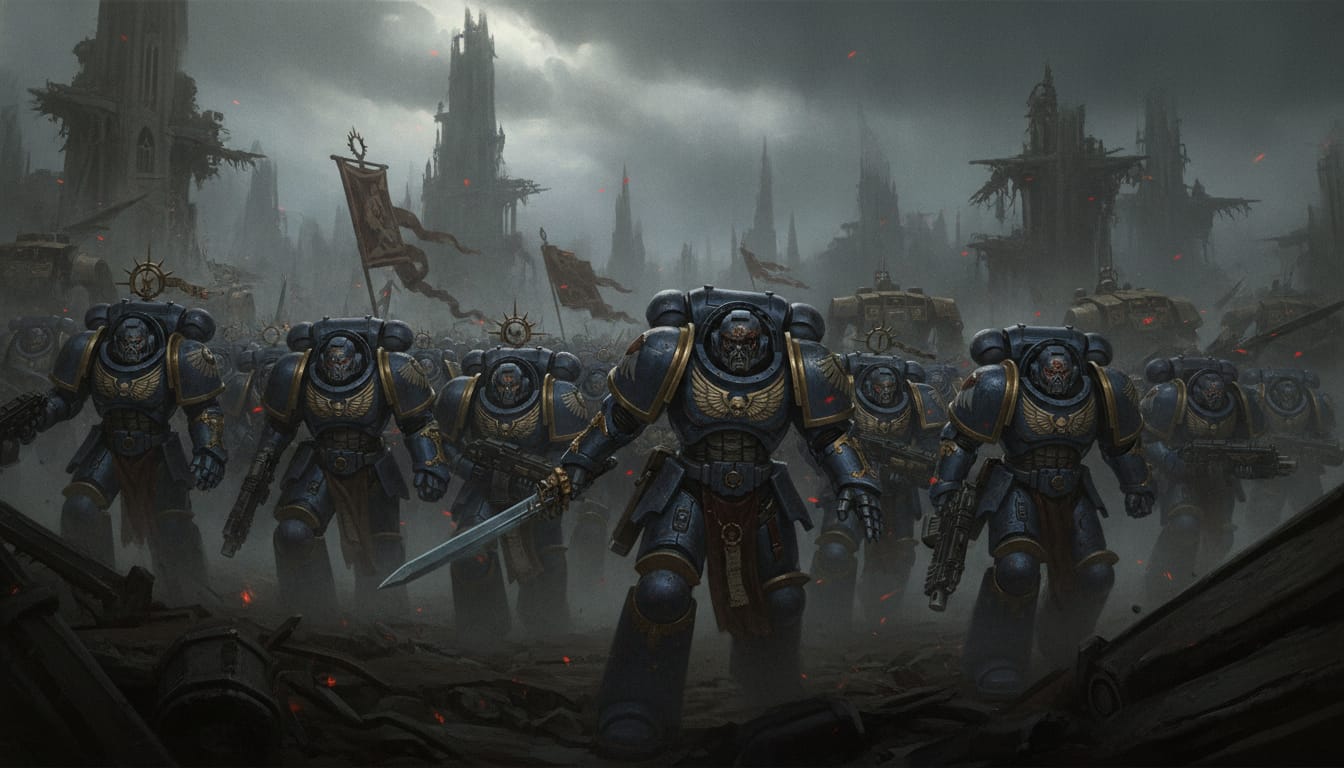 Space Marines — faction art