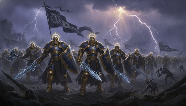 Stormcast Eternals — Warhammer faction art