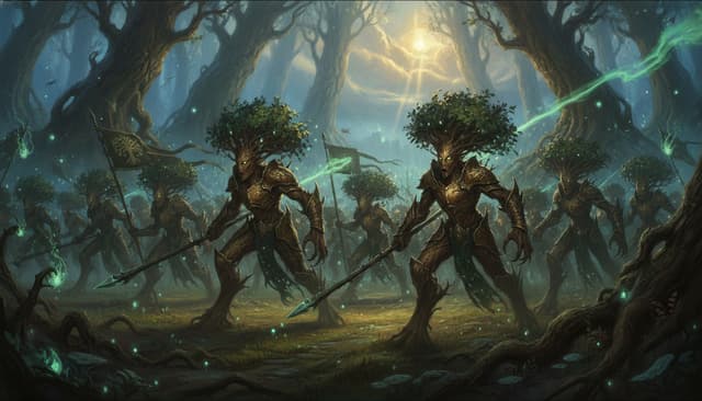 Sylvaneth — Warhammer faction art