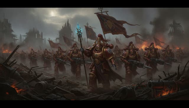 Thousand Sons — Warhammer faction art
