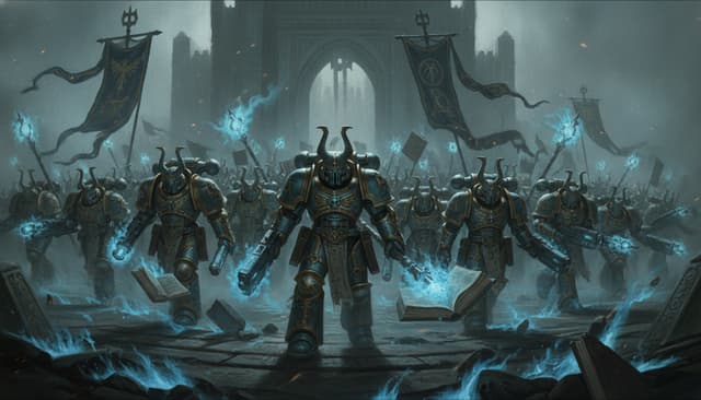 Thousand Sons — Warhammer faction art