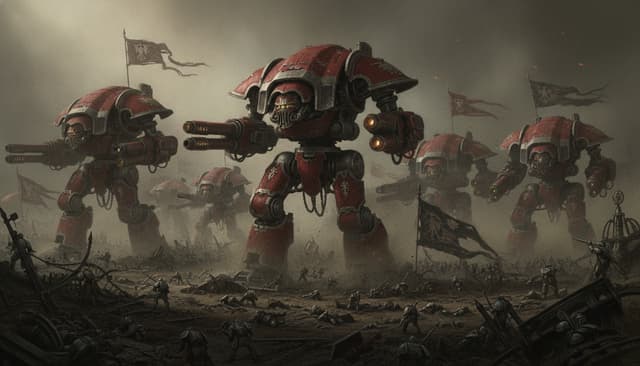 Titan Legions — Warhammer faction art