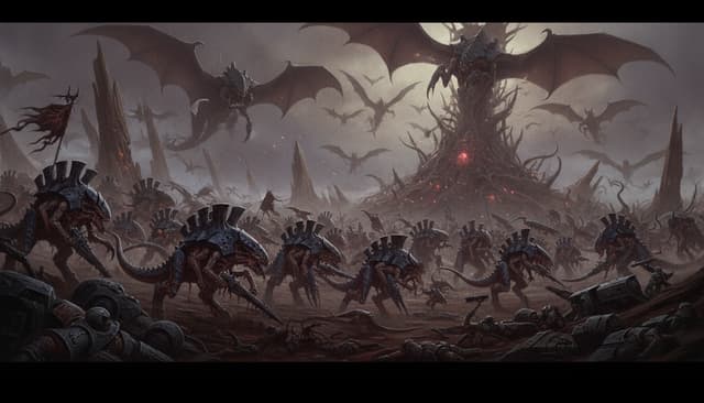 Tyranids — Warhammer faction art