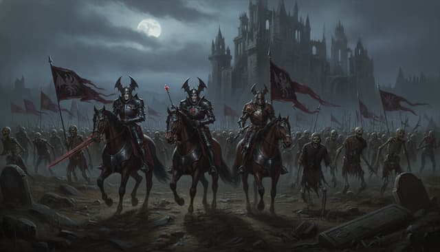 Vampire Counts — Warhammer faction art