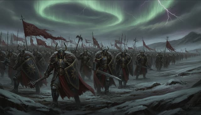 Warriors of Chaos — Warhammer faction art