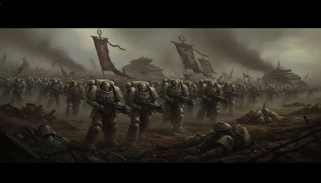 White Scars — Warhammer faction art