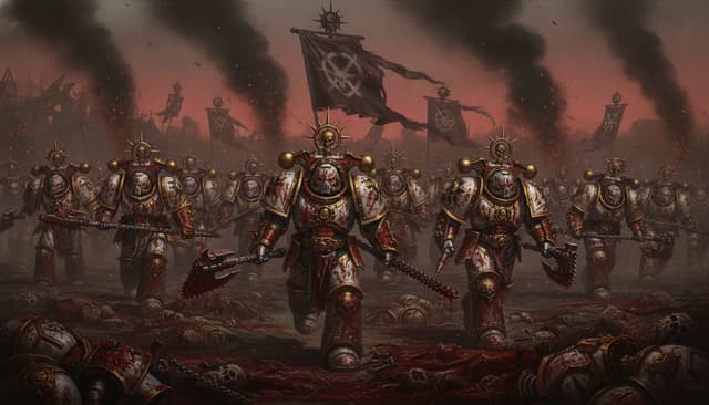 World Eaters — Warhammer faction art