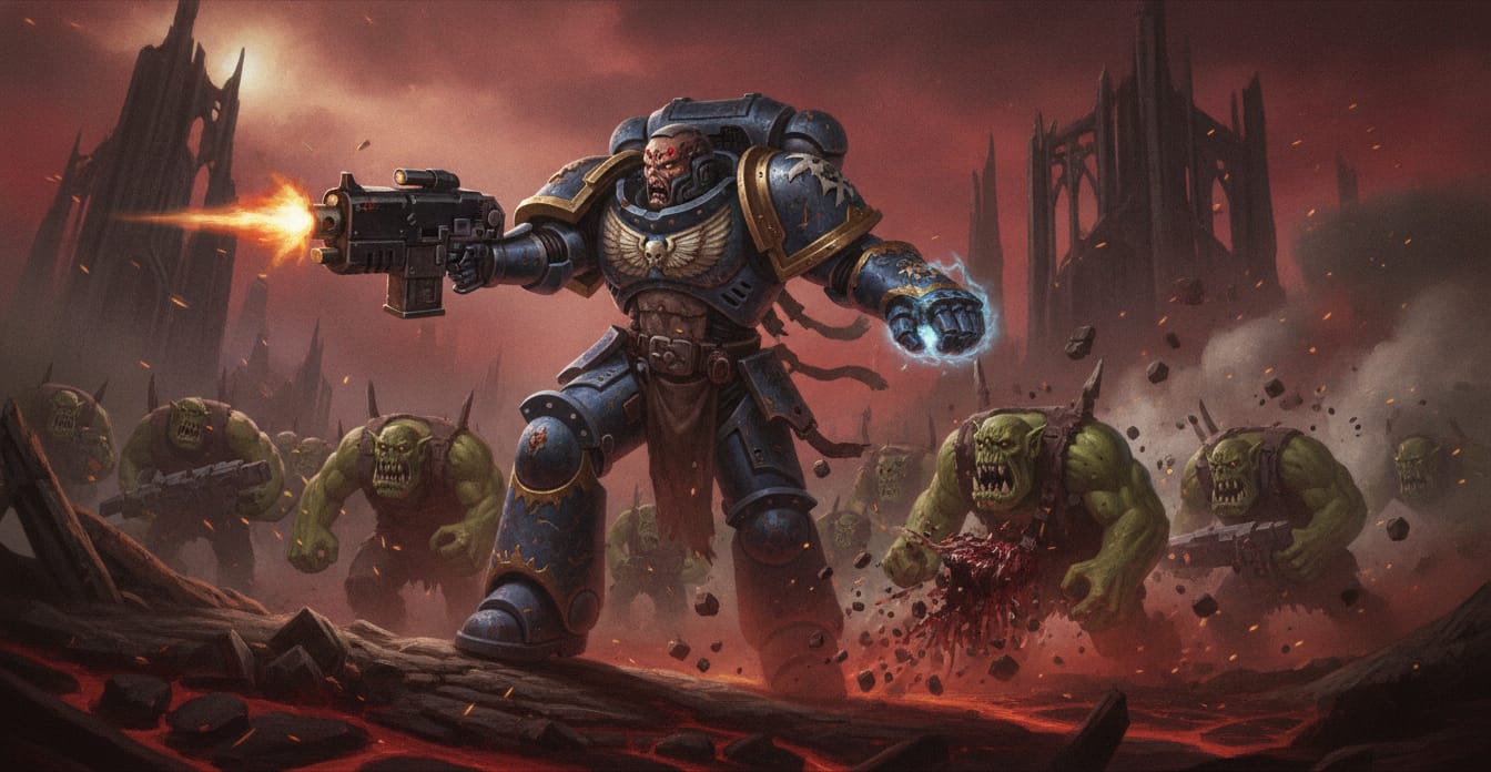 Warhammer 40,000: Boltgun cover art