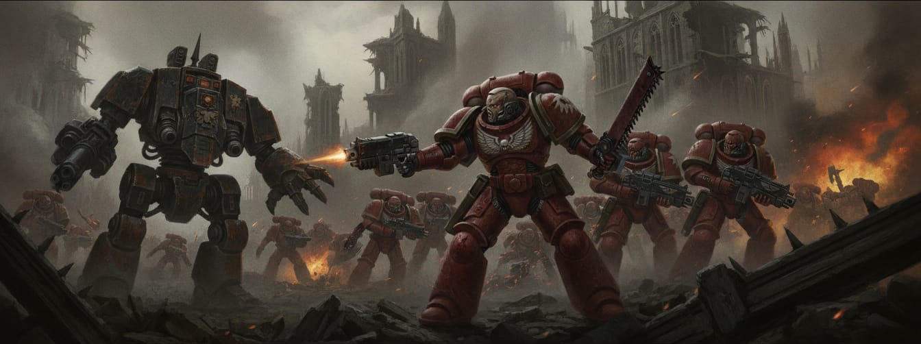 Warhammer 40,000: Dawn of War cover art