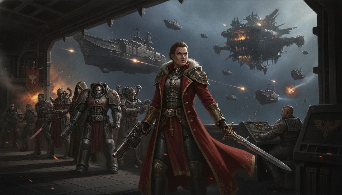 Warhammer 40,000: Rogue Trader cover art