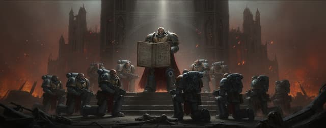 Illustration of The Codex Astartes