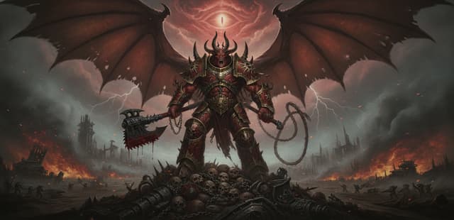 Illustration of Daemon Primarch