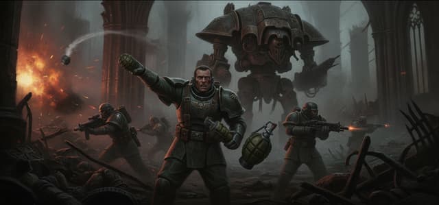 Illustration of Frag and Krak Grenades