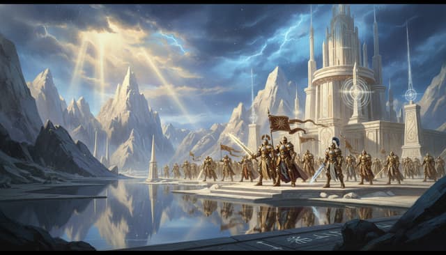 Illustration of Hysh, the Realm of Light
