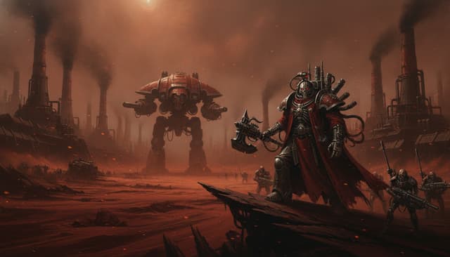 Forge World Mars — Warhammer wallpaper
