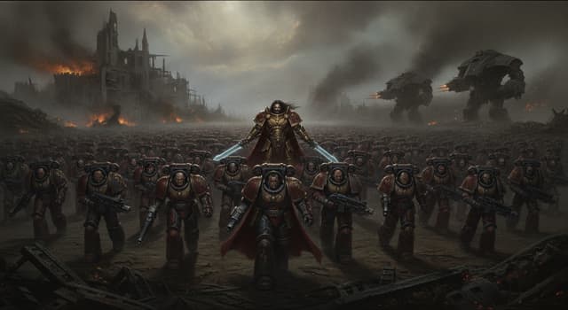 Illustration of Space Marine Legion