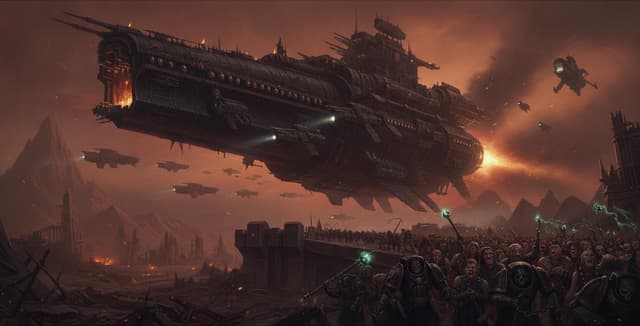 Illustration of The Black Ships