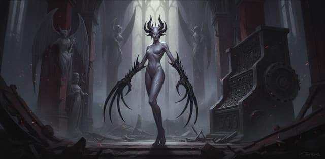 Illustration of Daemonette