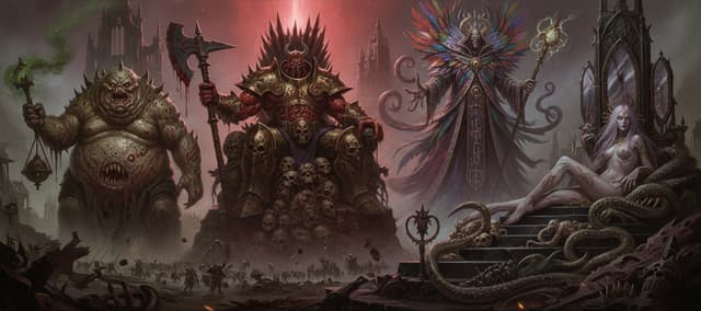 Illustration of The Dark Gods