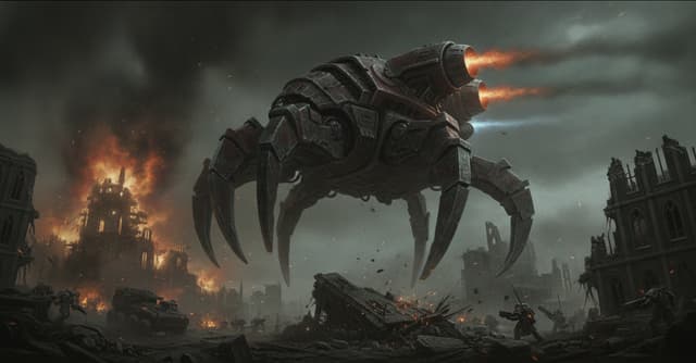 Illustration of Dreadclaw Drop Pod