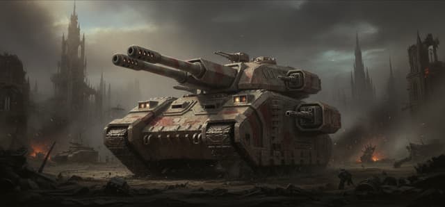 Illustration of The Fellblade Super-Heavy