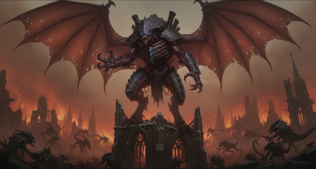 Illustration of Hive Tyrant