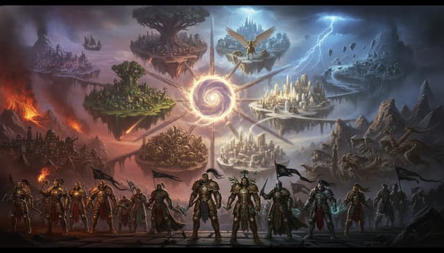 Illustration of The Mortal Realms