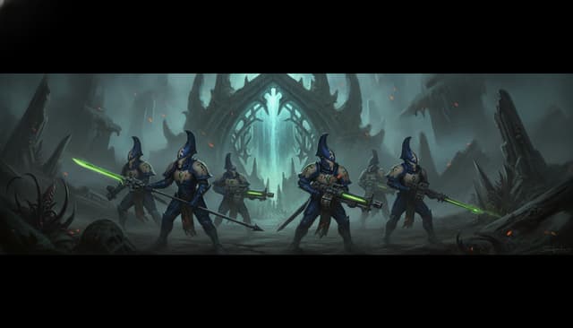 Craftworld Alaitoc — Warhammer wallpaper