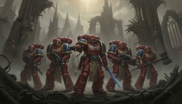 Angels Vermillion — Warhammer wallpaper