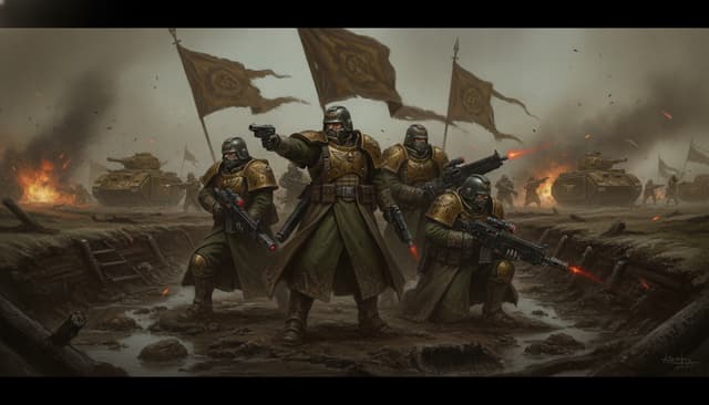 Armageddon Steel Legion — Warhammer wallpaper