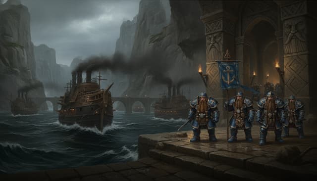 Barak Varr — Warhammer wallpaper