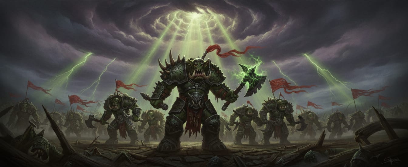 Big Waaagh! formation art
