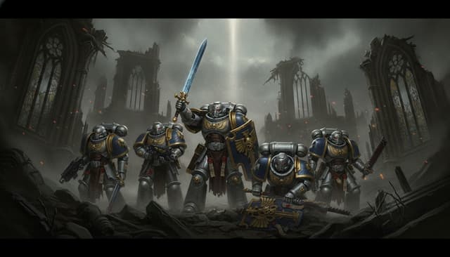 Black Templars — Warhammer wallpaper